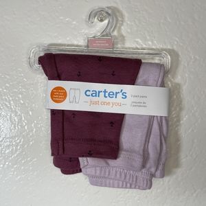 Carter's 2 Pack Newborn Pants